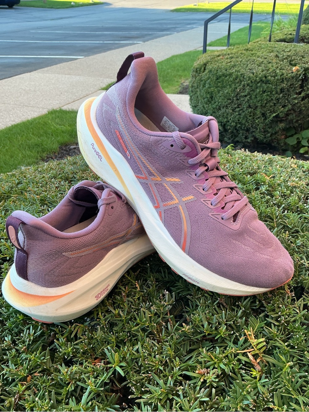 ASICS GT-2000 13 Women’s 9.5 Wide Running Shoes Dusty Mauve Purple 1012B667